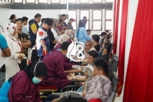Donor Darah Bulan Bakti PT Timah Kumpulkan 235 Kantong Darah di Pangkalpinang
