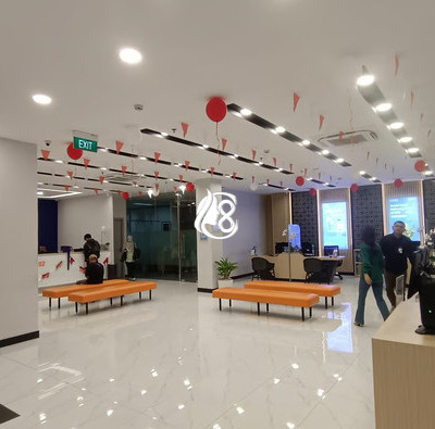 Sambut HUT ke-81 RI, BRI BO Pluit Semarakkan Kantor dengan Dekorasi Nuansa Merah Putih