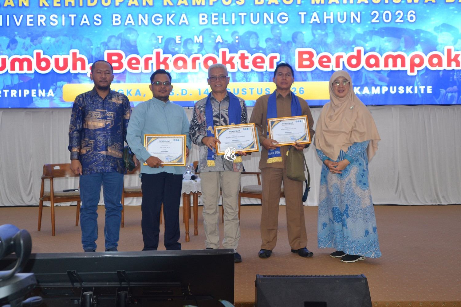 Korem 045/Garuda Jaya Bekali Mahasiswa Baru UBB Wawasan Kebangsaan