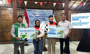 Komut Pertamina MWT ke TPS3R Go-Sari, Tegaskan Komitmen Desa Energi Berdikari