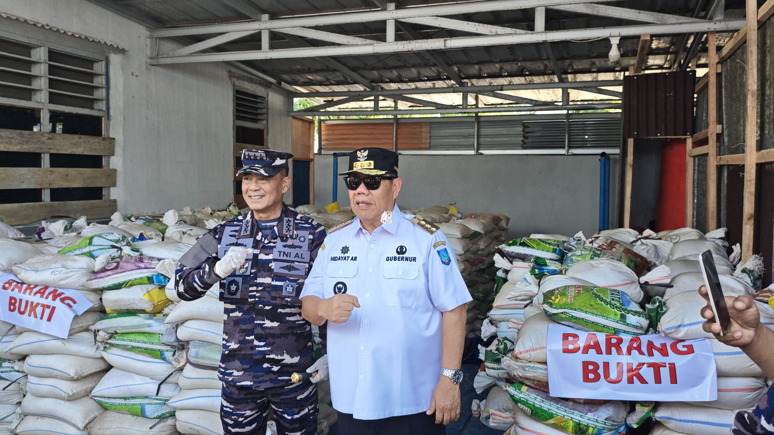 Gubernur Babel Apresiasi Penggagalan Penyelundupan 75,7 Ton Pasir Timah