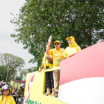 Kejutan di Pawai HUT RI! Gubernur Babel dan Istri Jadi Peserta, Warga Langsung Bersorak