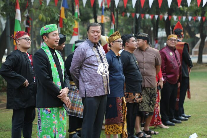 Khidmat Peringati HUT ke-81 RI, Jajaran Manajemen BRI Region 6 Hadiri Upacara Kemerdekaan