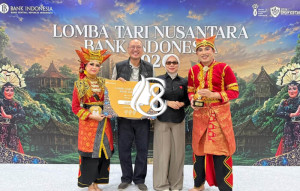 Membanggakan! Melky Soekirman dan Mutiara Aulia Syahida Harumkan BRI Region 6, Raih Juara 3 Lomba Tari Nusantara 2026 Bank Indonesia