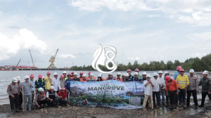 Menjaga Mangrove, Mengamankan Masa Depan: SUCOFINDO Dukung Konservasi Pesisir di Kalimantan Selatan