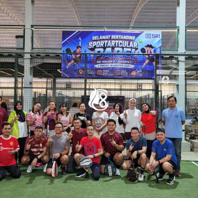 Sukses Digelar, Sportartcular BRI Region 6 Cabang Padel Hadirkan Semangat Sportivitas dan Kebersamaan