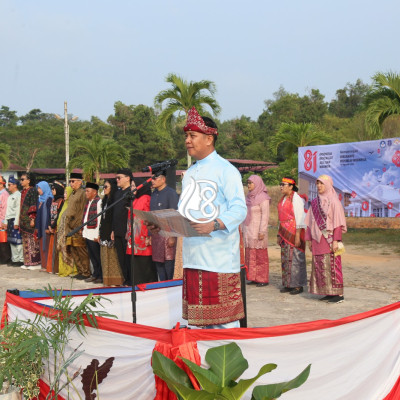 HUT RI ke- 81 Rektor UBB Ajak Sivitas Akademika Tingkatkan Karya untuk Kemajuan Bangsa