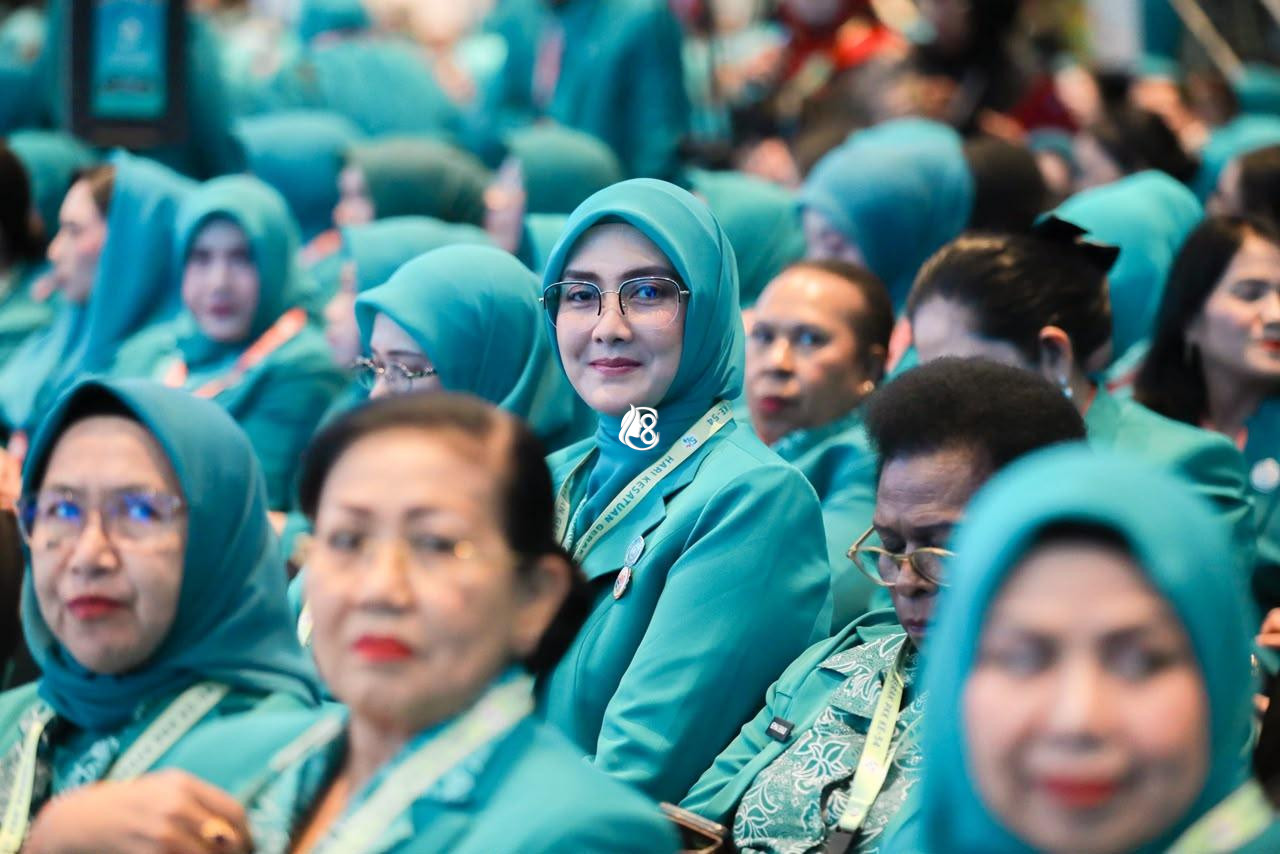 Hadiri HKG PKK Nasional, Noni Hidayat Tegaskan Komitmen Perkuat Program PKK di Babel
