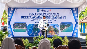 PT Timah Serahkan Aset Tanjung Pendam ke Pemkab Belitung, Pengembangan Ditargetkan Mulai 2027