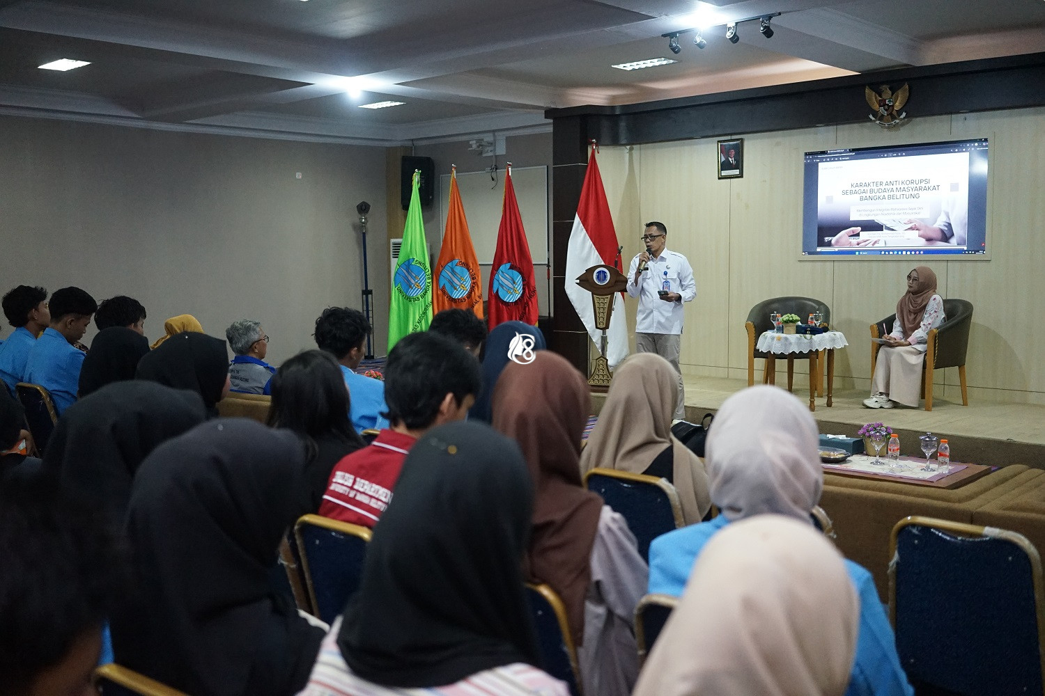 UBB-BNN Pangkalpinang Ajak Mahasiswa Bangun Budaya Antikorupsi dari Lingkungan Kampus