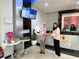 Hangat dan Berbudaya, BRI BO Sunter Sambut Nasabah di Hari Pelanggan Nasional