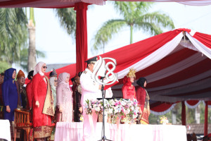 HUT ke-81 RI di Babel, Gubernur Hidayat: Jangan Lupa Sejarah, Tegakkan NKRI