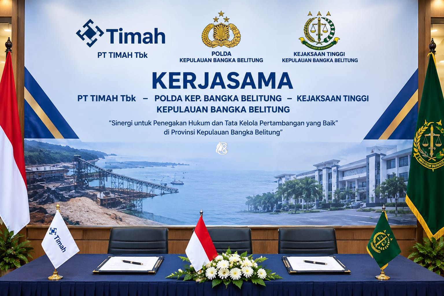 Perkuat Tata Kelola, PT Timah Lanjutkan Sinergi dengan Polda dan Kejaksaan di Bangka Belitung