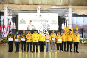 Noni Hidayat Arsani Hadiri Pengukuhan AMPG Babel, Dorong Kader Muda Terus Bergerak
