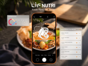 LIF Indonesia Luncurkan LIF Nutri, Bisa Hitung Kalori dan Makronutrisi dari Foto Makanan