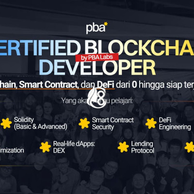 PBA Labs Buka Pendaftaran Certified Blockchain Developer Course