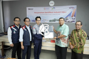 Produksi Beton Precast Secara Efisien dan Ramah Lingkungan, Precast Plant WSBP Prambon Raih Sertifikat Standar Industri Hijau