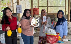 BRI Branch Office Klaten Hadirkan Kemudahan Transaksi QRIS di Rindu Farm Wisata Petik Melon