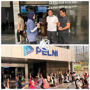 BRI x Pelni Gelar Yoga Session, Perkuat Sinergi dan Wujudkan Work Life Balance