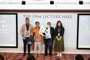 Dr. Dhiraj Kelly Sawlani Menjadi Pembicara pada Peluncuran Program Doktor Manajemen UBM