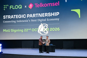 FLOQ dan Telkomsel Jajaki Perluasan Akses Aset Digital