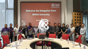 Faculty of Engineering BINUS University Bekerjasama dengan Tongji University untuk Pengembangan Akademik dan Kerjasama Riset