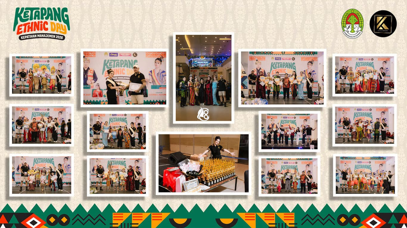 Kepatihan Manajemen Pecahkan Rekor Peserta Fashion Show Terbanyak Tahun 2026 melalui “Ketapang Ethnic Day 2026”