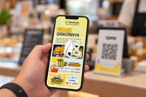 PLUS Diskonnya dari neobank Plus: Ada Promo QRIS, Diskon Merchant, hingga Top Up E-Wallet