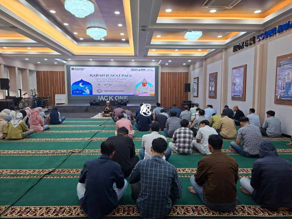 Tingkatkan Pemahaman Ibadah, BRI Region 6 Bahas Sholat Qashar dalam Pengajian Jumat Rutin